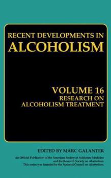 Paperback Research on Alcoholism Treatment: Methodology Psychosocial Treatment Selected Treatment Topics Research Priorities Book