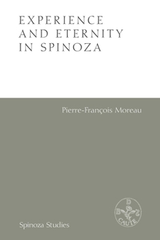 Paperback Experience and Eternity in Spinoza Book