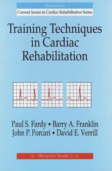 Paperback Training Techniques in Cardiac Rehabilitation Book