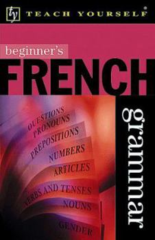 Paperback Teach Yourself Beginner's French Grammar Book