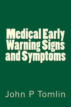 Paperback Medical Early Warning Signs and Symptoms Book