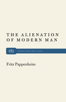 Paperback Alienation Modern Man Book
