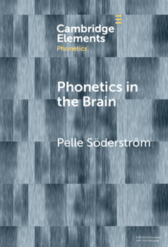 Hardcover Phonetics in the Brain Book