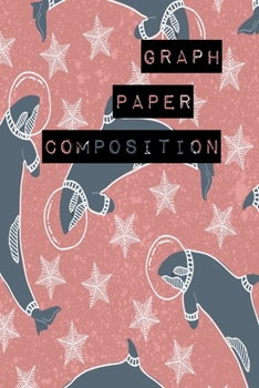 Graph Paper Composition: Graph Paper 6" x 9" Artic Quad Ruled 5x5,Grid Paper for school student,office,kids Notebooks