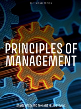 Hardcover Principles of Management Book