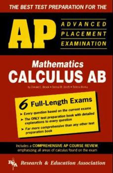Paperback The Best Test Preparation for the Advanced Placement Examination in Mathematics, Calculus AB Book