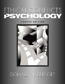 Paperback Ethical Conflicts in Psychology Book