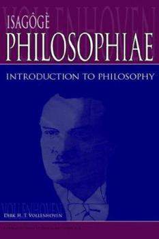 Hardcover Isagoge Philosophiae: Introduction to Philosophy [Dutch] Book