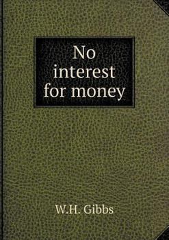 Paperback No interest for money Book