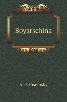 Hardcover Boyarschina [Russian] Book