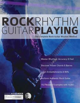 Paperback Rock Rhythm Guitar Playing Book