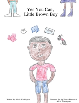 Paperback Yes You Can, Little Brown Boy Book