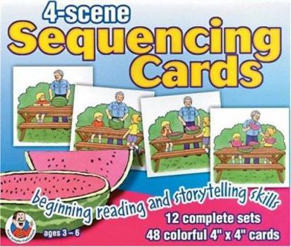 Cards 4-Scene Sequencing Cards Book