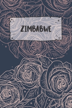 Zimbabwe: Ruled Travel Diary Notebook or Journey  Journal - Lined Trip Pocketbook for Men and Women with Lines