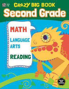 Paperback Crazy Big Book, Grade 2 Book