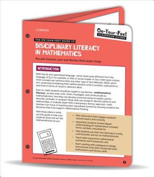 Loose Leaf The On-Your-Feet Guide to Disciplinary Literacy in Mathematics Book