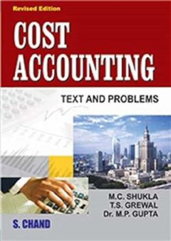 Paperback Cost Accounting: Texts and Problems Book