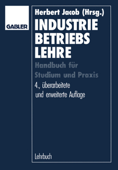 Paperback Industriebetriebslehre: Handbuch Für Studium Und Prüfung [German] Book