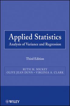Paperback Applied Statistics: Analysis of Variance and Regression Book