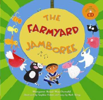 Paperback The Farmyard Jamboree [With CD] Book