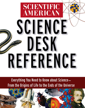 Hardcover Scientific American Science Desk Reference Book