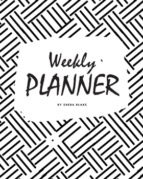 Paperback Weekly Planner - Undated (8x10 Softcover Log Book / Tracker / Planner) Book