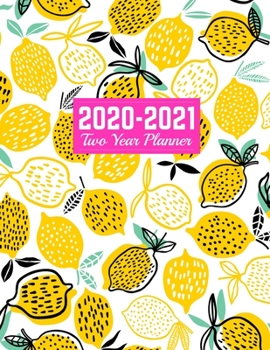 2020-2021 Two Year Planner: Nifty Calendar Year Vision Planner (January 2020 - December 2021) - Monthly and Weekly Schedule Organizer and Journal | Art Cover 00023188