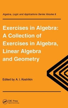 Hardcover Exercises in Algebra Book