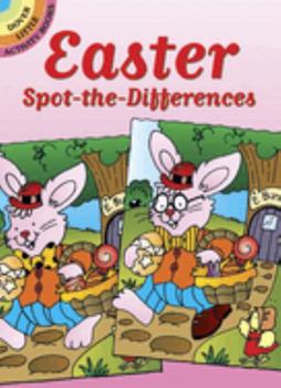 Paperback Easter Spot-The-Differences Book