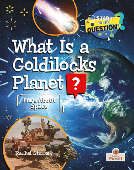 Hardcover What Is a Goldilocks Planet? Book