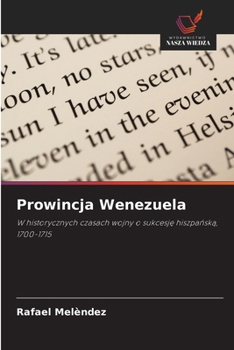 Paperback Prowincja Wenezuela [Polish] Book