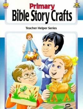 Paperback Primary Bible Story Crafts Grades K-3: Christian Preschool Series Book