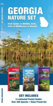 Pamphlet Georgia Nature Set: Field Guides to Wildlife, Birds, Trees & Wildflowers of Georgia Book
