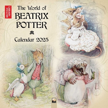 Calendar British Library: Beatrix Potter Wall Calendar 2025 (Art Calendar) Book