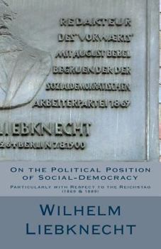 Paperback On the Political Position of Social-Democracy Book