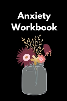 Paperback Anxiety Workbook: Mental Health Workbook Small Notebook Book