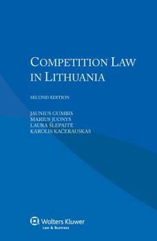 Paperback Competition Law in Lithuania Book