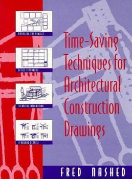 Hardcover Time-Saving Techniques for Architectural Contruction Drawings Book