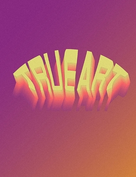 Paperback True Art: Abstract Art Workout Log Book & Habit Tracker Book