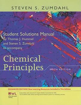 Paperback Student Solutions Manual for Chemical Principles Book