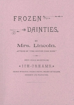 Paperback Frozen Dainties Book
