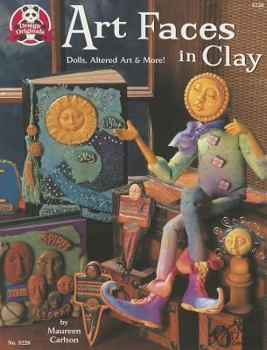 Paperback Art Faces in Clay Book
