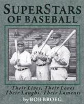 Paperback Superstars of Baseball Book