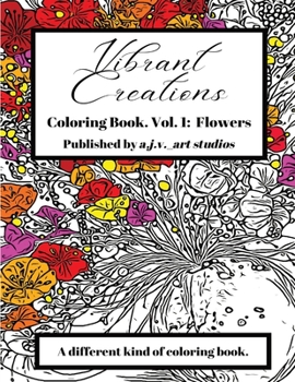 Paperback Vibrant Creations: Coloring Book