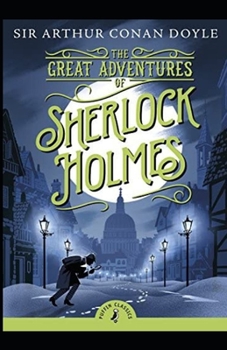 Paperback The Adventures of Sherlock Holmes Illustrated Book