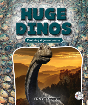 Library Binding Huge Dinos Book