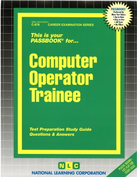 Paperback Computer Operator Trainee Book