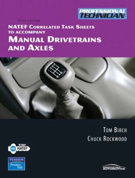 Spiral-bound Manual Drivetrains and Axles: NATEF Correlated Task Sheets Book