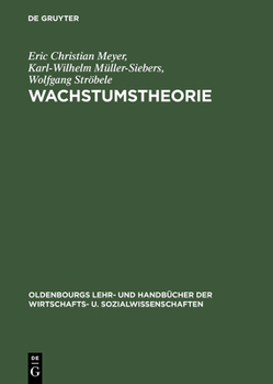 Hardcover Wachstumstheorie [German] Book