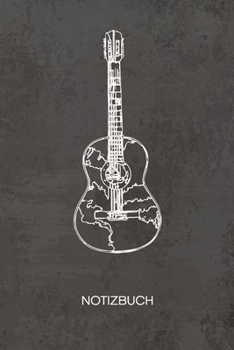 NOTIZBUCH A5 Dotted: Solok�nstler Notizheft GEPUNKTET 120 Seiten - Gitarre Zeichnung Notizblock Gitarre Skizzenbuch - Musikinstrumente Geschenk f�r Musiker S�nger Instrumentalist